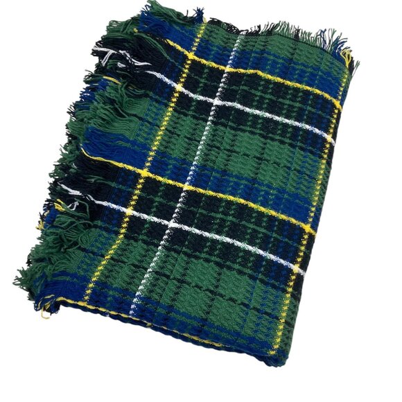 The Northwest Company Woven Throw Vintage Blanket 60"x48” Tartan Sterling Plaid - Picture 2 of 3